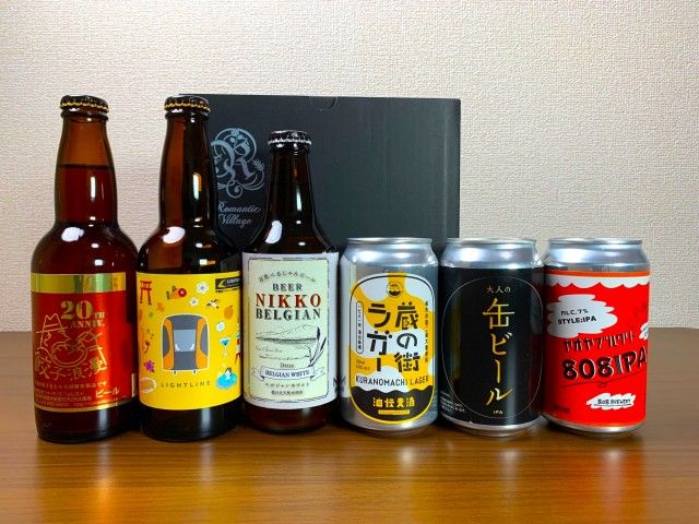 とちぎのクラフトビール 6本セットギフトBOX　※応募は締め切りました