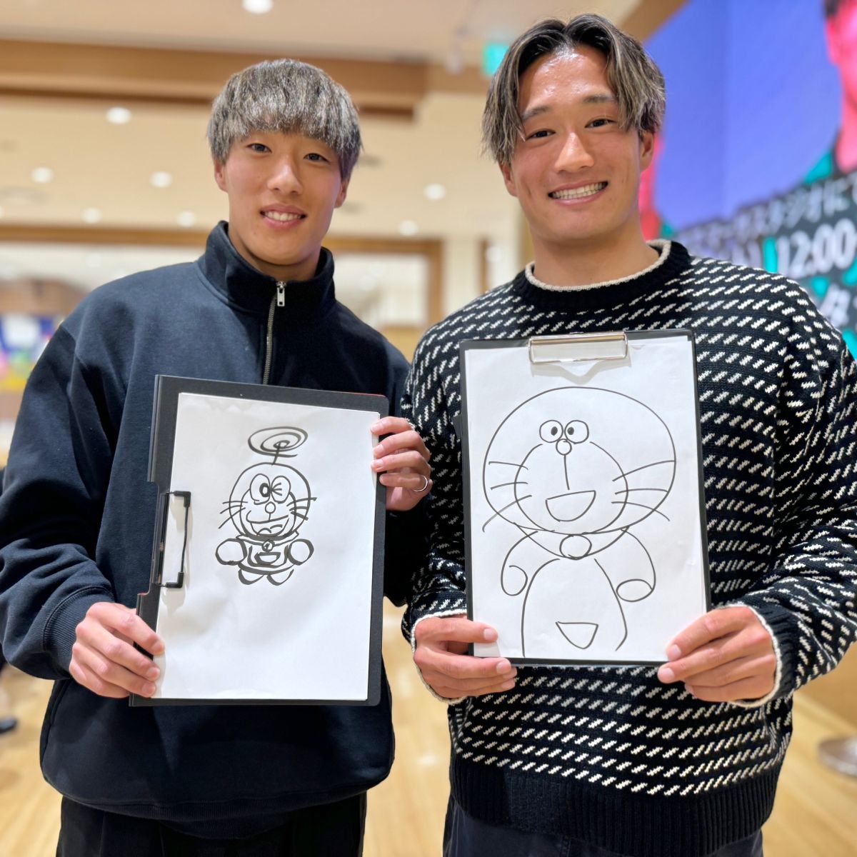 MF6 北龍磨 選手、FW15 上野輝人 選手 【２週目】