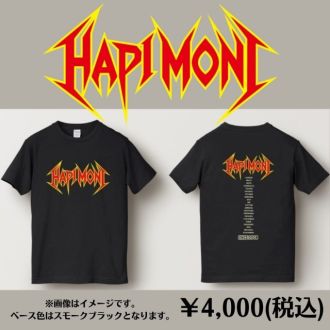 ハピモニロックTシャツ発売！