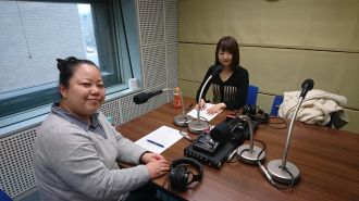 今週は、「PEOPLE【ザ・ニュースペーパー】日曜日の朝刊・世界を笑え」のディレクター角田さんが来てくれました！