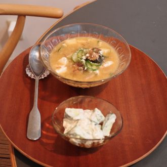 だしがおいしい冷や汁、きゅうりのディルヨーグルトサラダ（2024年8月23日（金）放送）