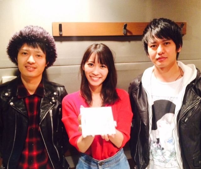 ゲスト　NICO Touches the WallsのVo.光村龍哉さん、Gt.古村大介さん