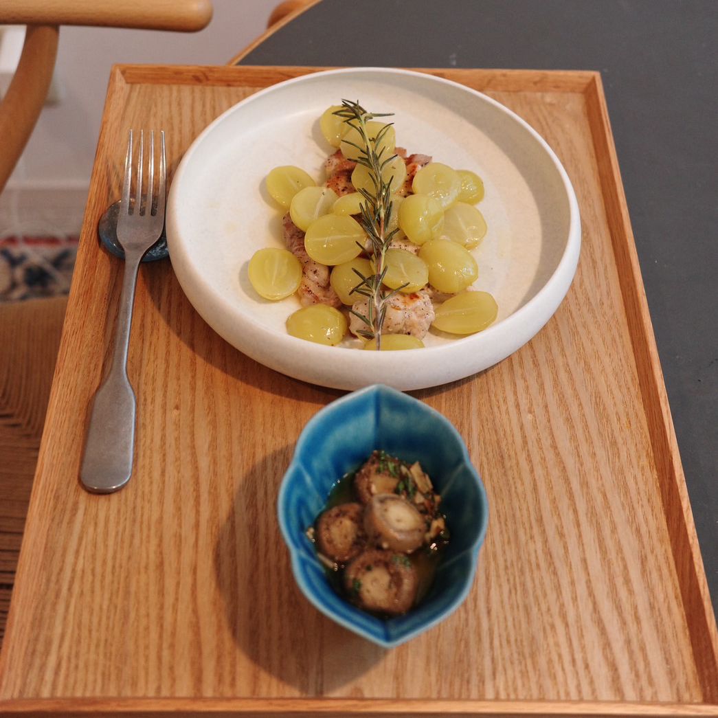 豚肉のソテー☆ぶどうソース、マッシュルーム★アンチョビガーリック（2024年9/20（金）放送）