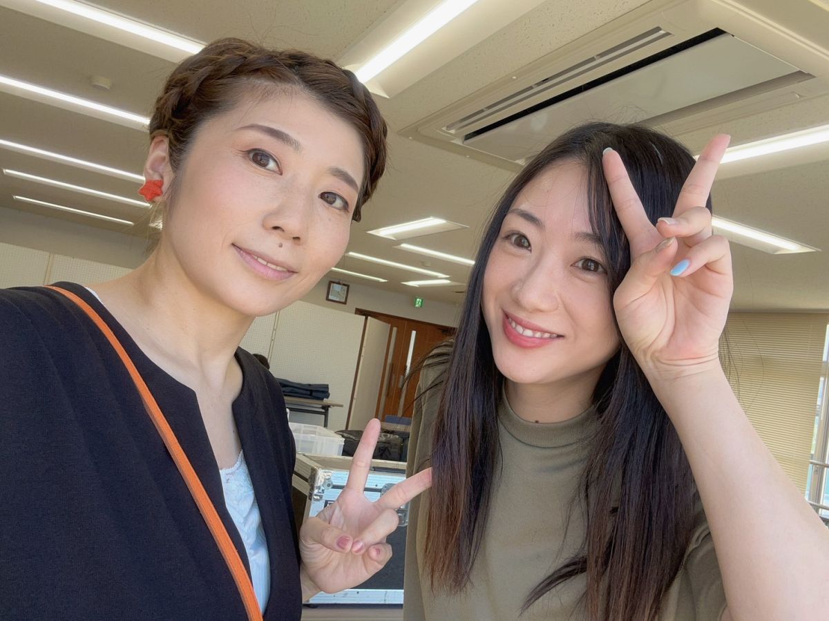 サタナビin 出雲崎町　村井杏＆木村あさみ