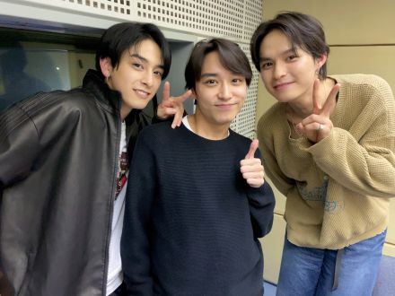 新原泰佑＆兵頭功海 登場！松岡広大とのハンサムトリオトーク・・・