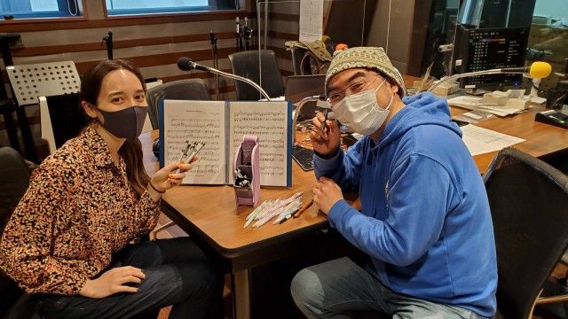 今日のゲストは、、、、文房具ライターのきだてたくさん！