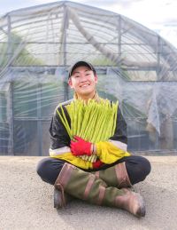 お宝ファイルNO.126　オオモリヤアスパラとアスパラ王子　大森翔太さん