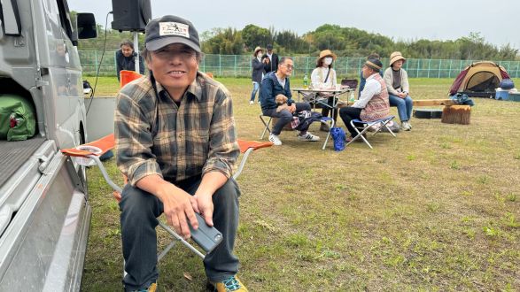 第112回「ある男のキャンプ愛が実現させた、グラウンド焚火！」2024.5.12OA