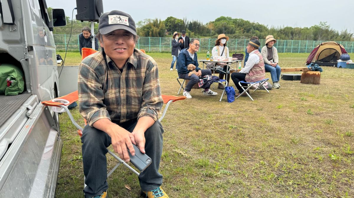 第112回「ある男のキャンプ愛が実現させた、グラウンド焚火！」2024.5.12OA