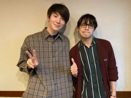 松岡広大が山崎大輝にディープなインタビューを敢行！スリル・ミー楽屋でのダンボール事件とは？？？