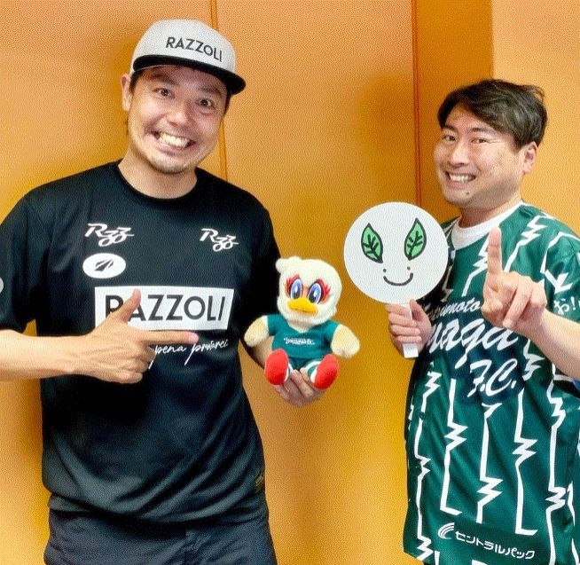 2025年4月24日 松本山雅FC クラブプロモーション担当の片山真人さんが ゲスト