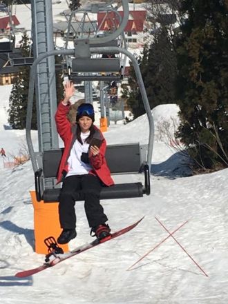 藤井悠、15年ぶりのスノボツアー珍道中