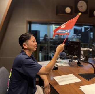 ②【カープ旗上げ】