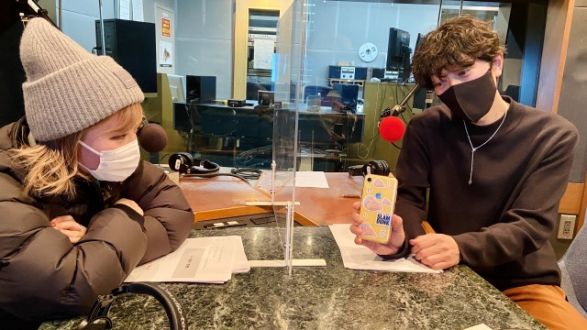 キャベツをいっぱい食べてる