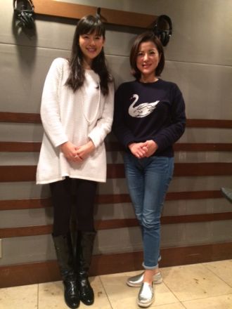 今日のゲストは、小西真奈美さん♪