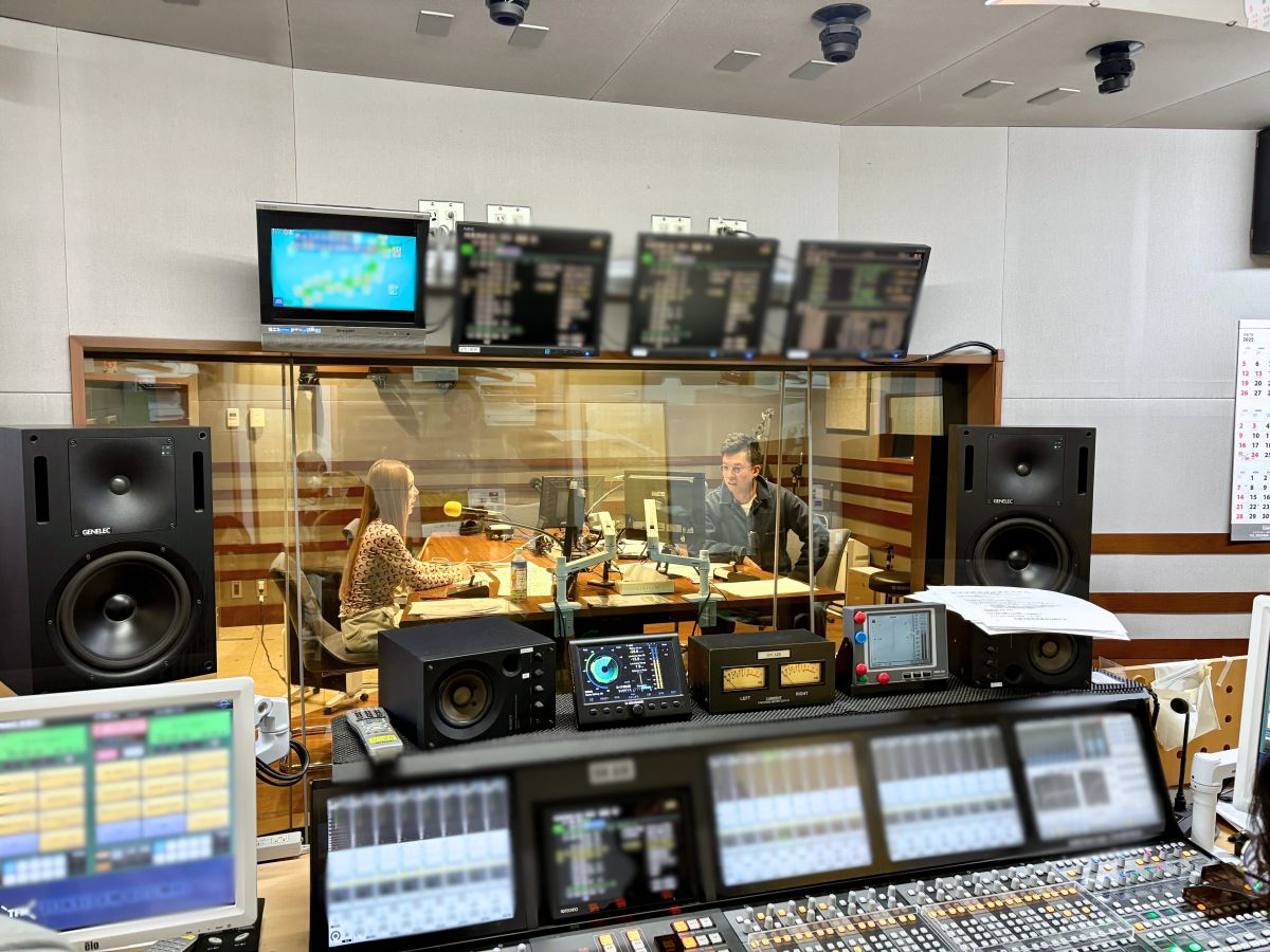 アフタートークもベーコンの話をしています。