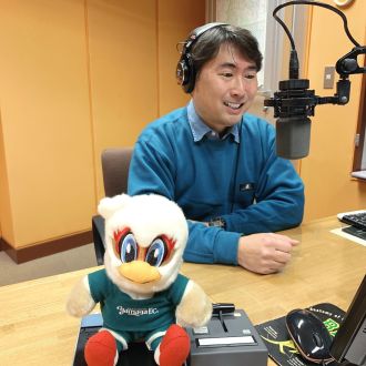 クラブプロモーション担当の片山真人さんが電話で登場！