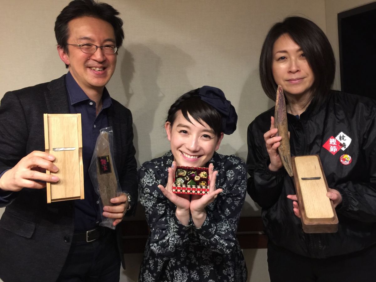 削りたてのカツオブシがカワイイ！