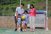 Vol.67 三木町から☆期間限定☆トレスタ白山でヨーロッパで人気のスポーツ「ケージボール」を体験♪ （230621OA)