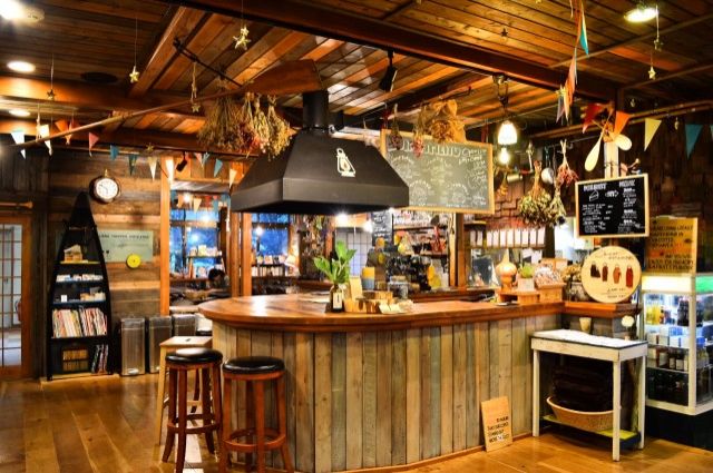 自然と一体化したサウナを楽しめる♪