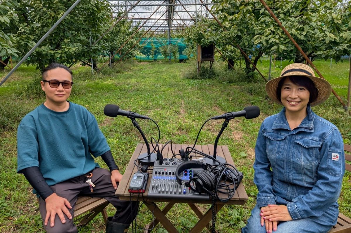 2025年11月森川宏輝さん（さくらんぼ、ナス）