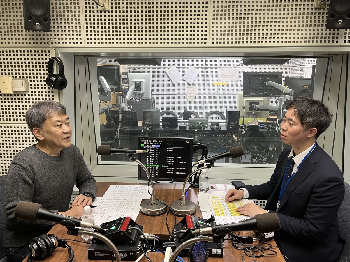 Season2初回のテーマは「上野とウィーン」ゲストは姉妹都市を結ぶ台東区都市交流課の松本直也さん