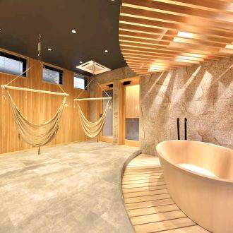 創業100年以上の老舗木材会社が手がける「森林浴」をテーマにした酵素浴＆サウナ施設 【PEUGEOT 308】（岐阜県中津川市・meet tree SPA）