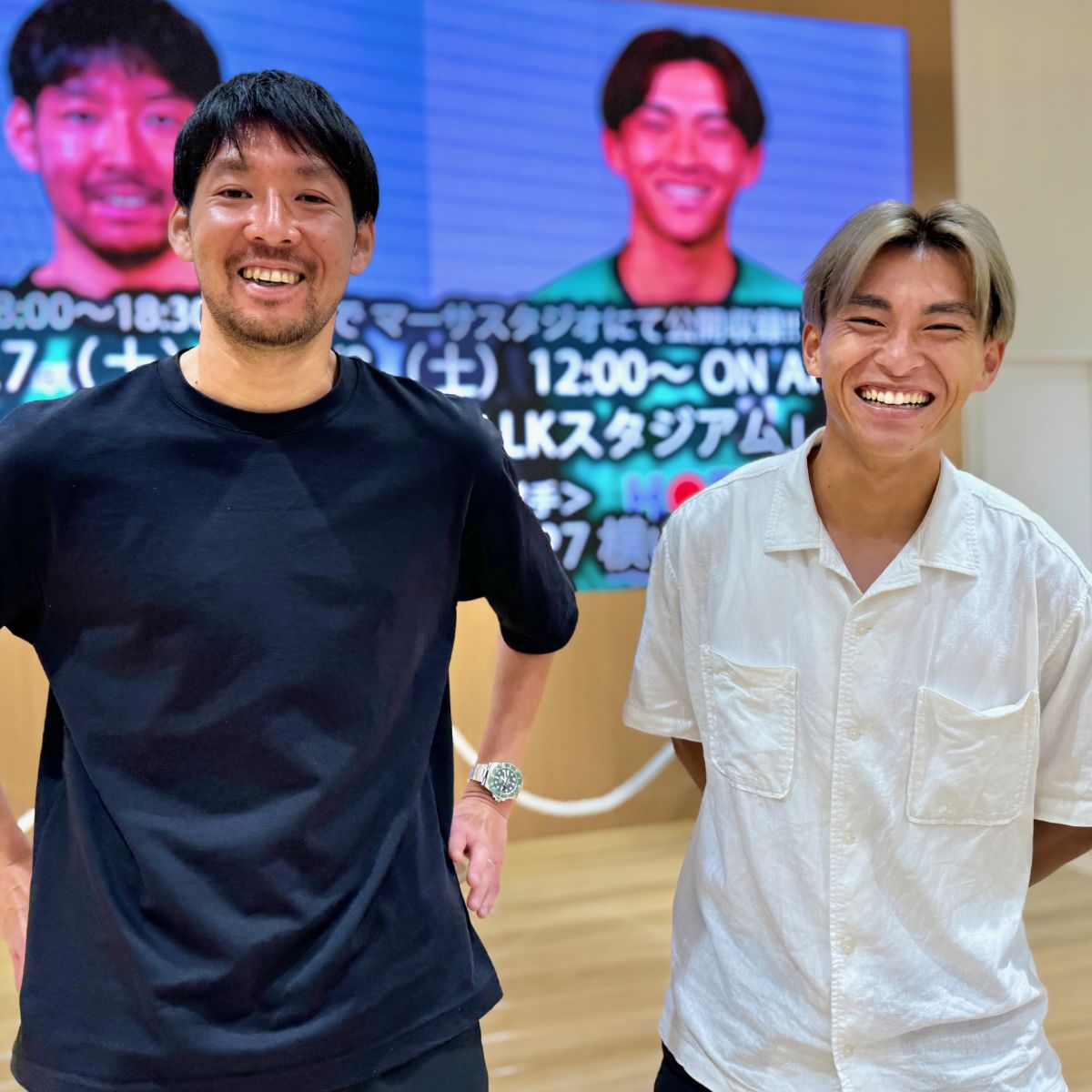 MF21 青木拓矢 選手、FW27 横山智也 選手 【１週目】