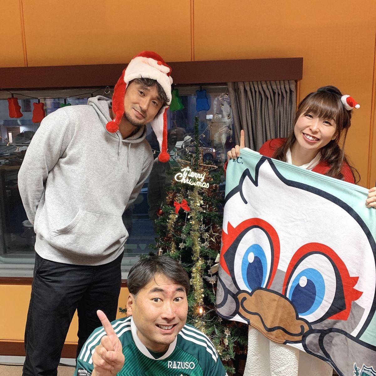 最終戦を前に、橋内優也選手がスタジオに来てくれました！