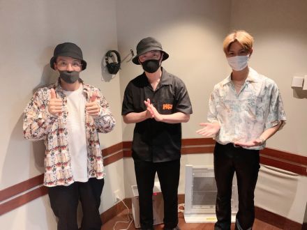 収録後のオフトーク。DEEP SQUADとゲーム談議。「若干いま、戸惑ってた…。」