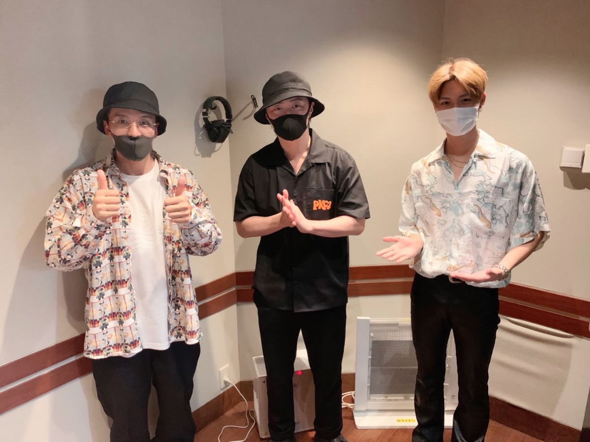 収録後のオフトーク。DEEP SQUADとゲーム談議。「若干いま、戸惑ってた…。」