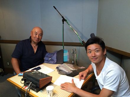 廣瀬染工場の4代目、廣瀬雄一さん