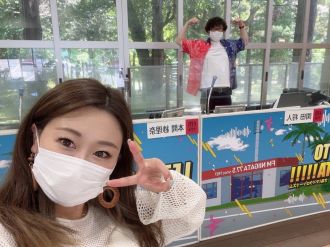 【警備員さんとオニヤンマ】0716サタナビin弥彦村