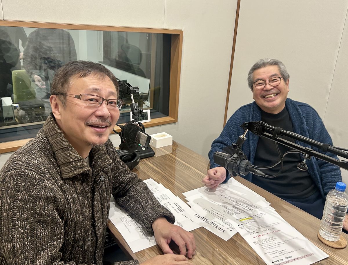 立川志の輔さんと松尾貴史さんのお話を盗み聞き・・・