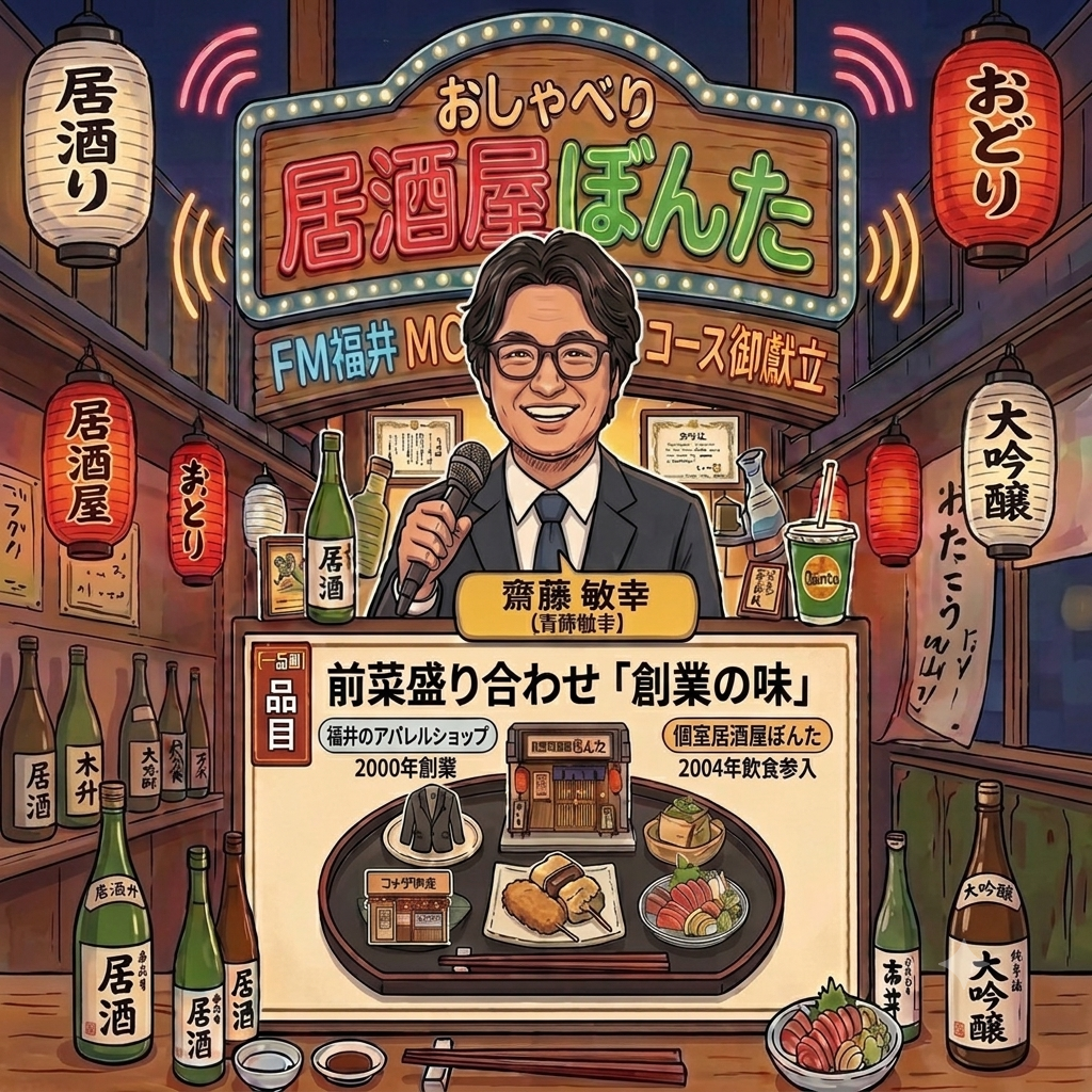 #133 新企画！齋藤社長の「人生のお品書き」