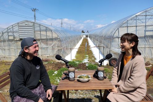 2024年4月神保拓磨さん（キュウリ、青菜など）