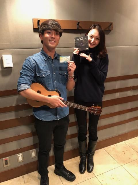 ウクレレシンガーのKAIKIさんをお迎えしました。