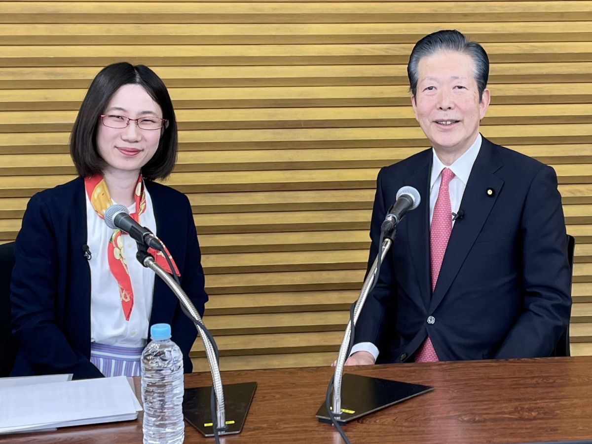 #7「2024年4月、ゲストは公明党・山口那津男議員」