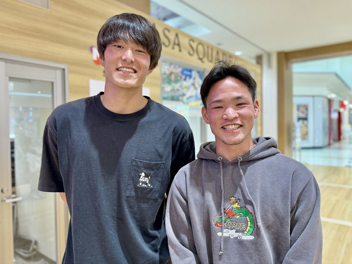 MF98 屋嘉比奏汰 選手、DF34 湯岑滉生 選手 【１本目】　