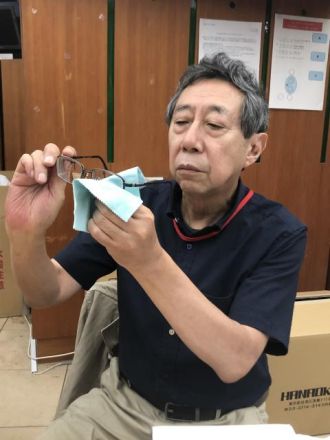 メガネのお手入れ方法！