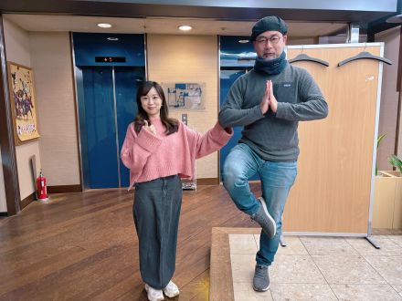 初雪とサンタさん