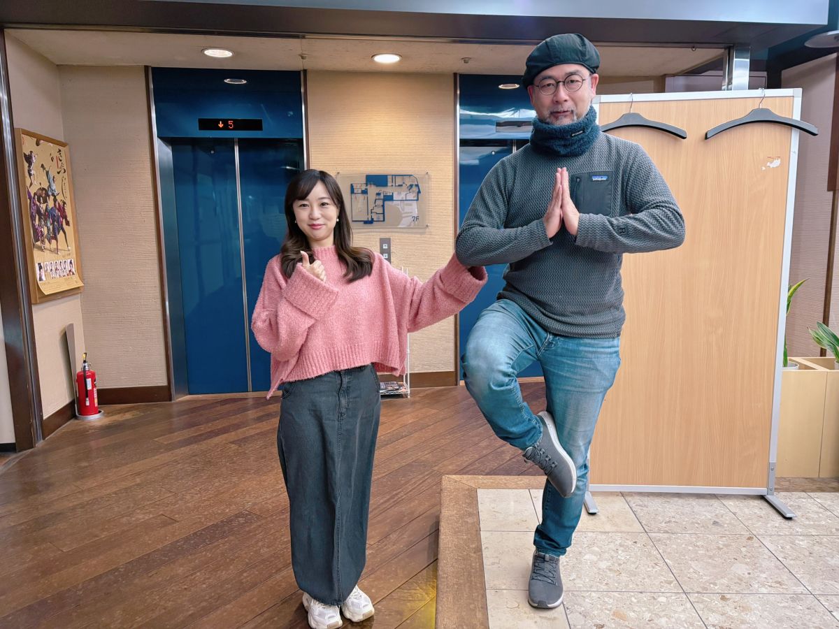 初雪とサンタさん