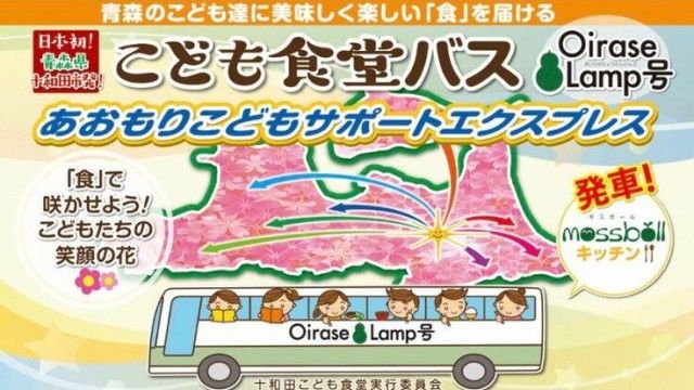 『こども食堂バス「あおもりこどもサポートエクスプレス」号を走らせたい』
