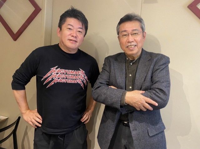 堀江貴文 さんと 漫画家 弘兼憲史 さんの話を盗み聞き・・・深夜に島耕作から広がる漫画トーク、そしてAIで作る漫画について。