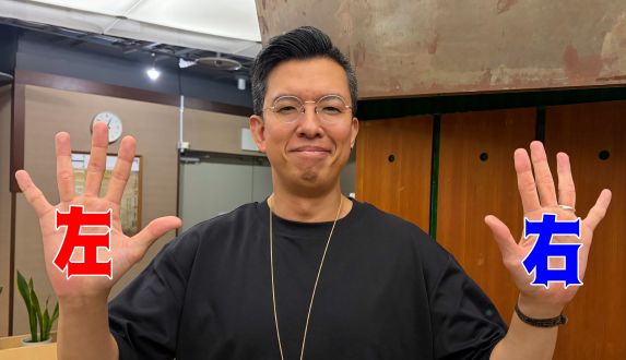 右と左