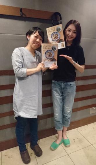 「こころとからだにやさしい ていねいな時短ごはん」の著者、菅野のなさんをお迎えしました♪
