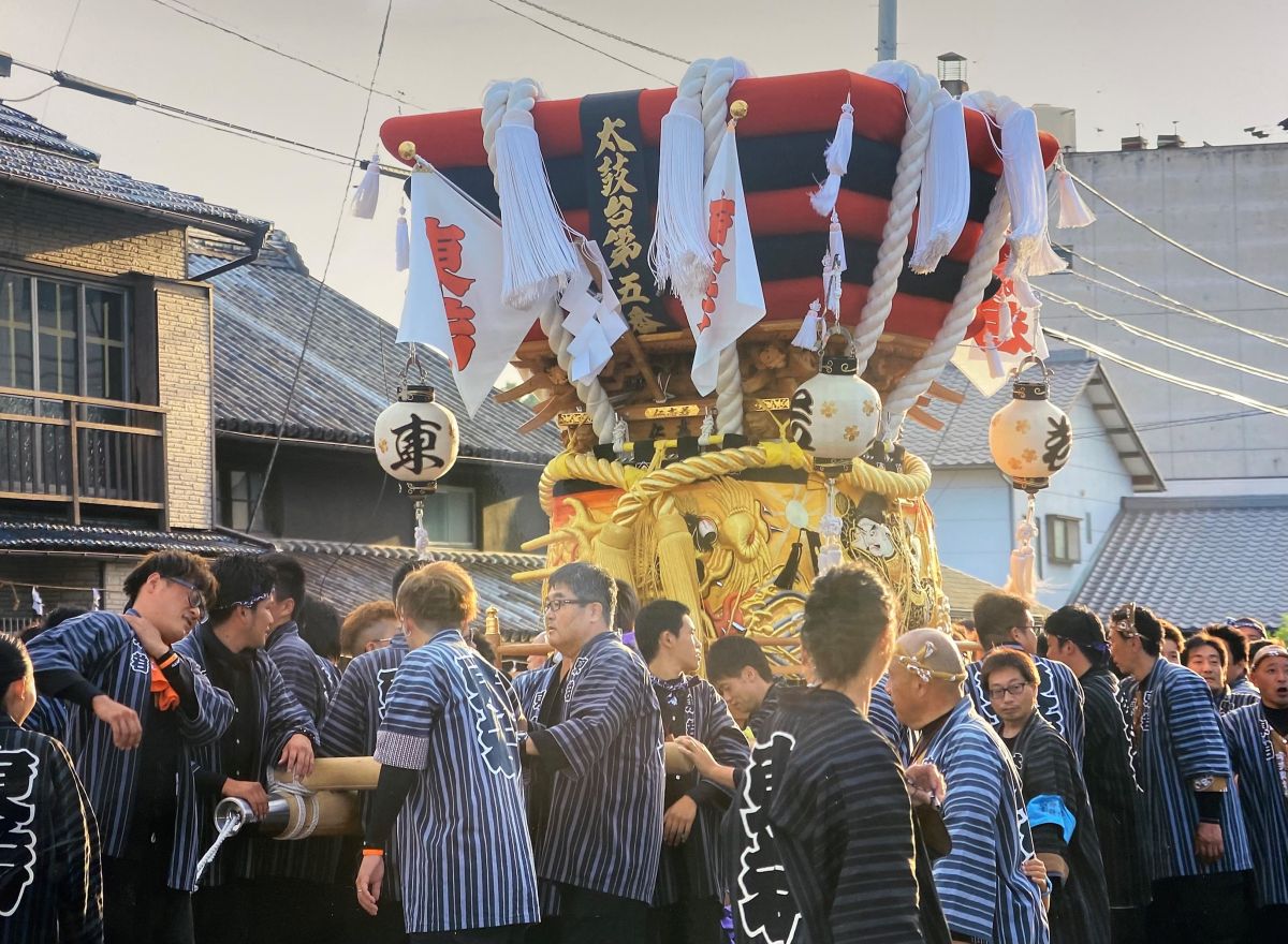 第29回「4メートルの太鼓台！担いでみます？」2022.10.25