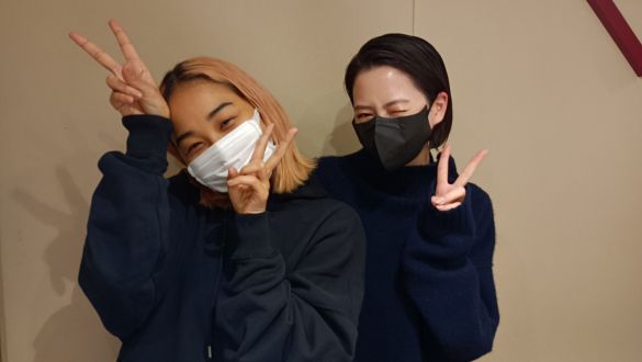 河北麻友子さんと青山テルマさんの話を盗み聞き・・・二人が今、じっくりと語りあうこと