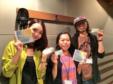 freecubeのエミコさんとc.j.さんをお迎えしました！