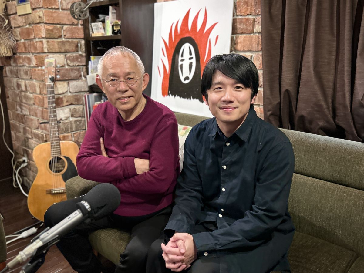 スタジオジブリ代表取締役 プロデューサー 鈴木敏夫さんと、風間俊介 さんの話を盗み聞き・・・